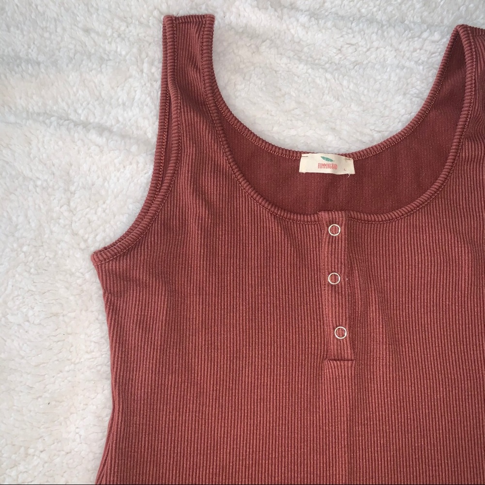 🐒 ribbed bodysuit tank